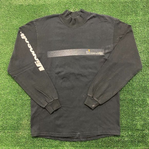 Microsoft Windows Unix Vintage Computers Tech T-Shirt - Picture 1 of 5